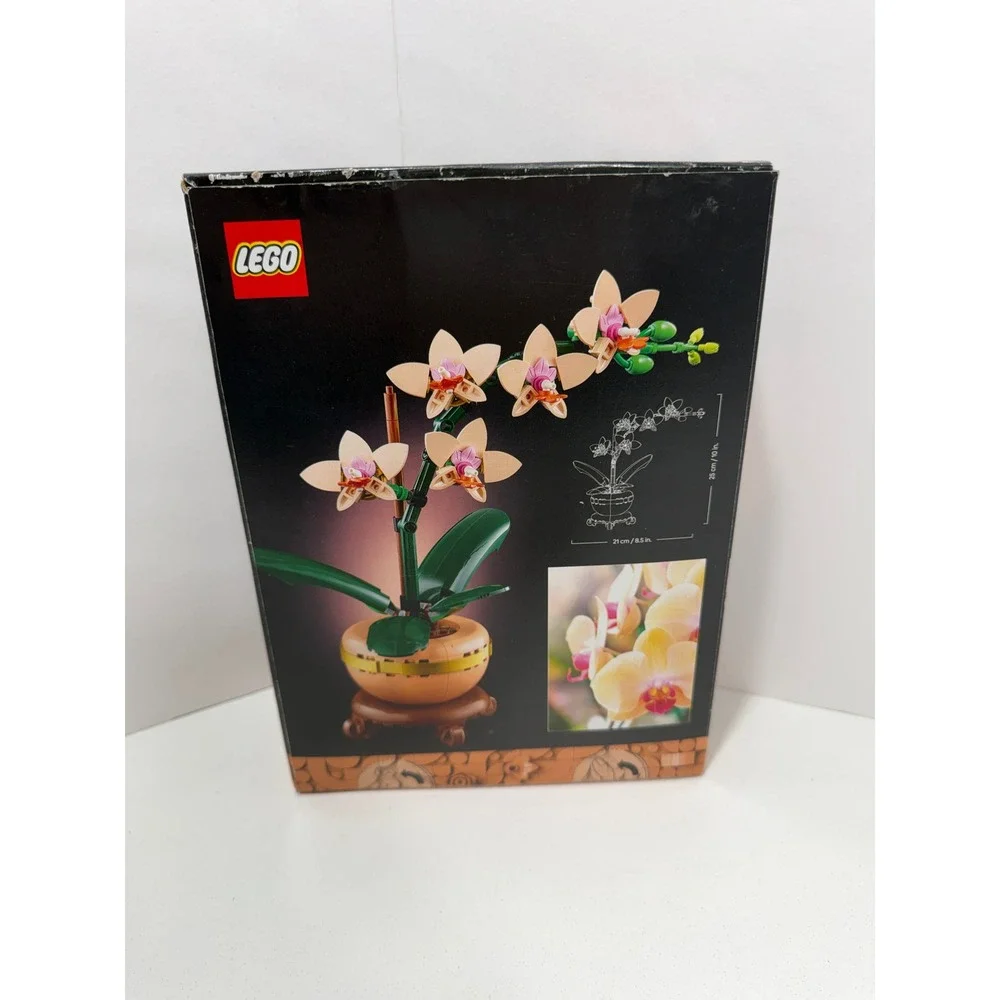 LEGO Botanicals Mini Orchid 10343 Adult Building Set 274 Pc New 2025 RESEALED - Picture 2 of 6